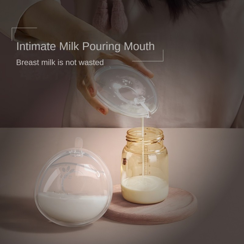 Reusable Breast Milk Collector Supplier - OEM 2PK Set Food Grade PP Silicone Cup