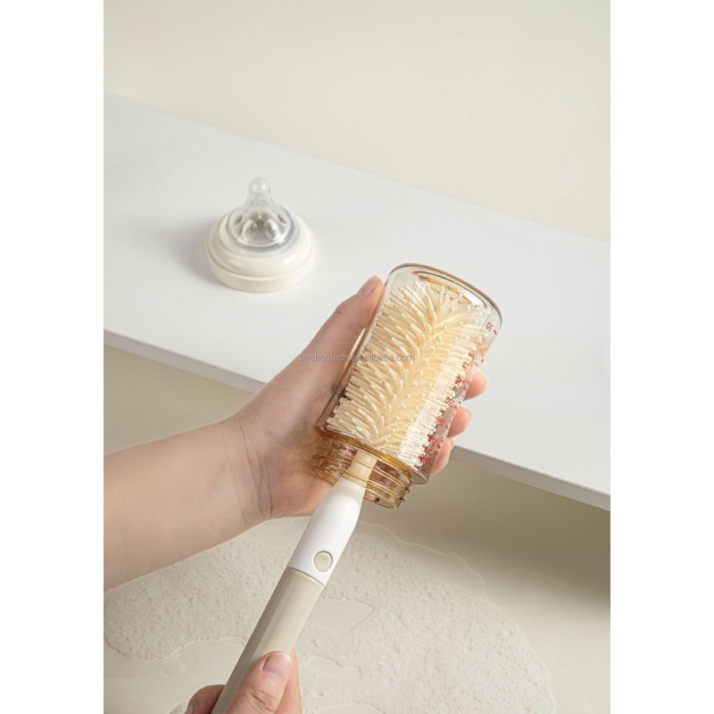 Travel Bottle Brush Set Manufacturer - OEM New Cleaning Kit Silicone Drying Rack
