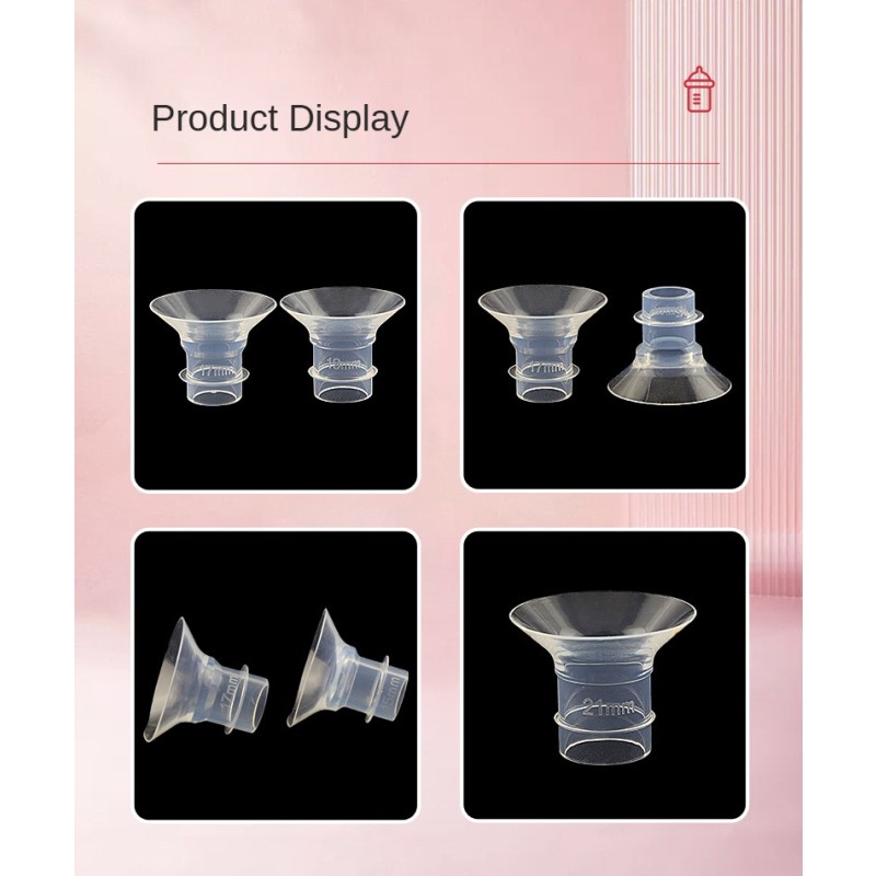 Silicone Flange Inserts Manufacturer - OEM BPA Free Transparent for Pump Accessories