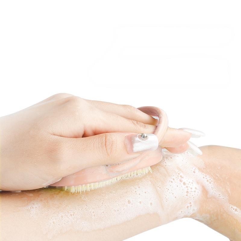 Silicone Baby Hair Brush Supplier - OEM Double Sided Massager for Newborns