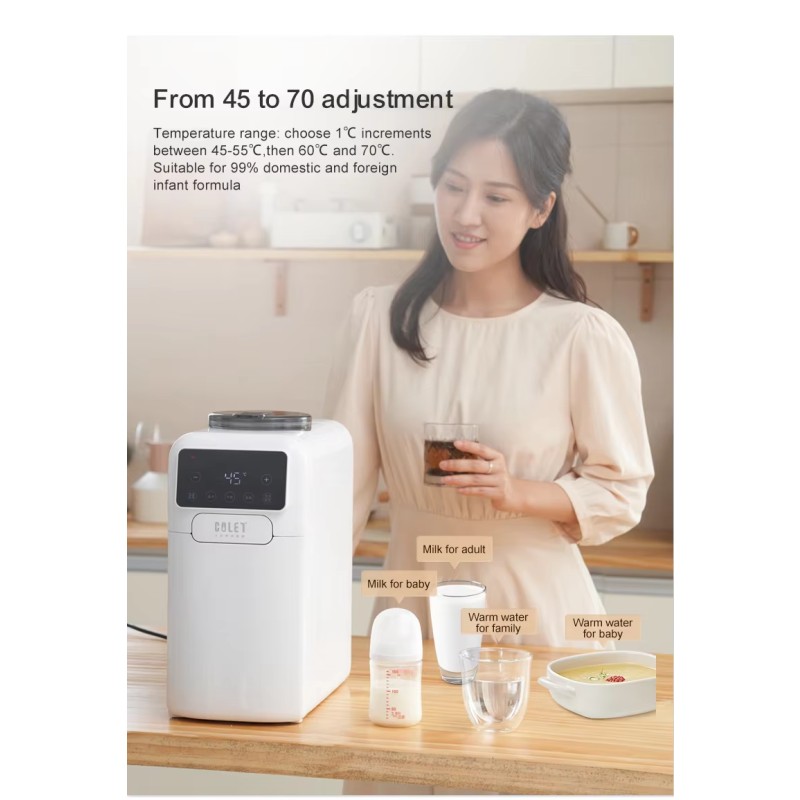 Smart Baby Formula Maker Supplier - OEM App One Step Control with Dust Door