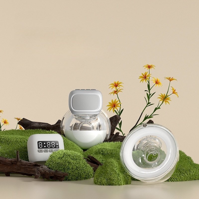 Wireless Breast Pump Supplier - OEM Portable Hands Free Pink White