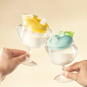 Children Water Bottle Supplier - OEM Tritan Material Custom Logo Goblet