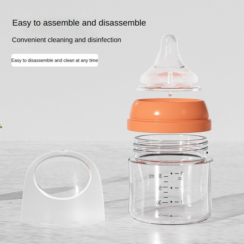 Anti-Colic Baby Bottle Manufacturer - OEM Wide Neck BPA Free Glass Cartoon