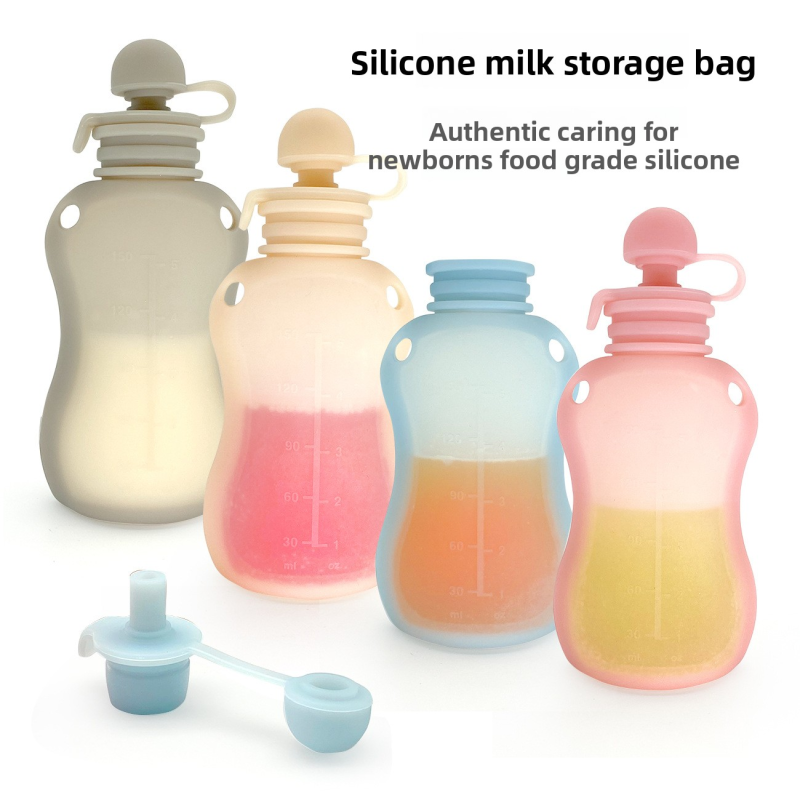 Silicone Breast Milk Pouch Manufacturer - Wholesale Reusable Animal Pattern
