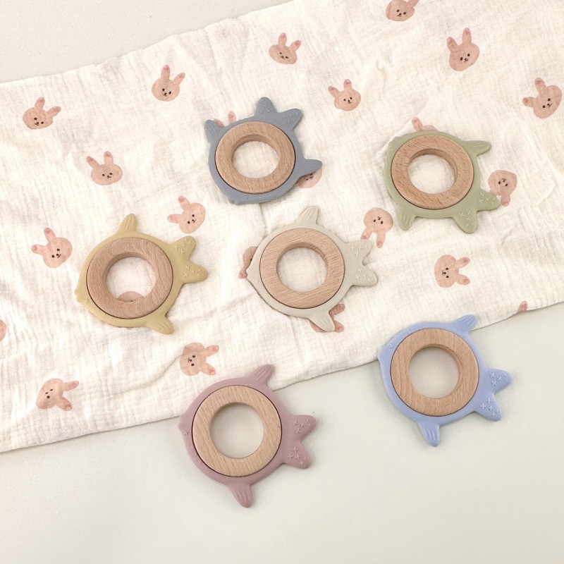 Baby Teething Toy Manufacturer - OEM Food Grade Silicone for 0-12 Months