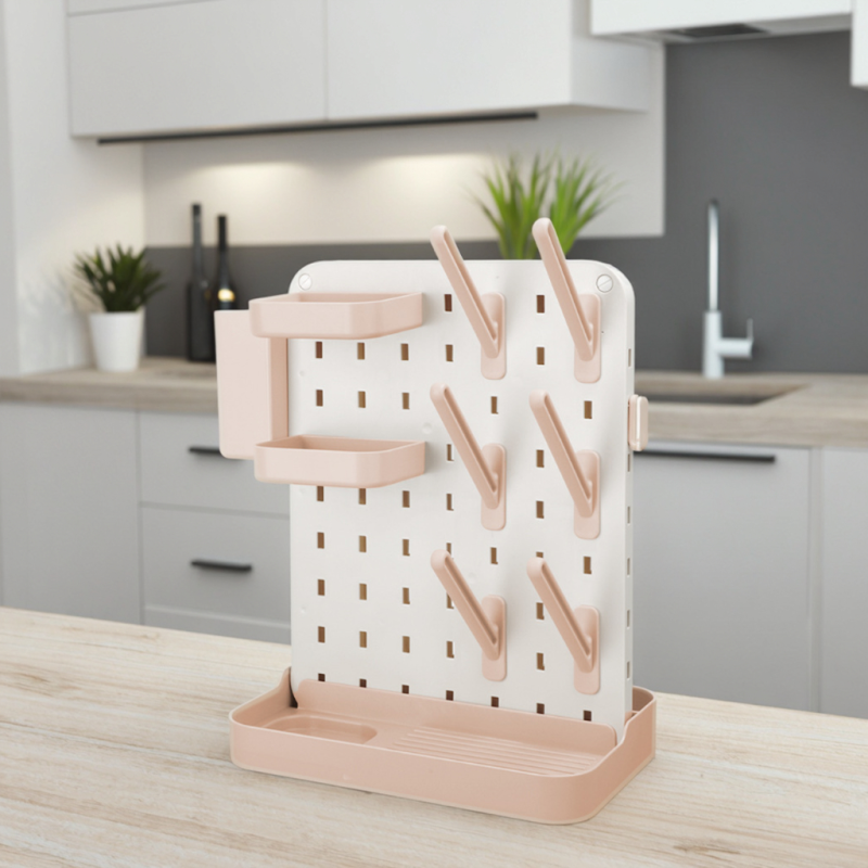 Vertical Drain Rack Manufacturer - OEM Double Sided Large Space PP