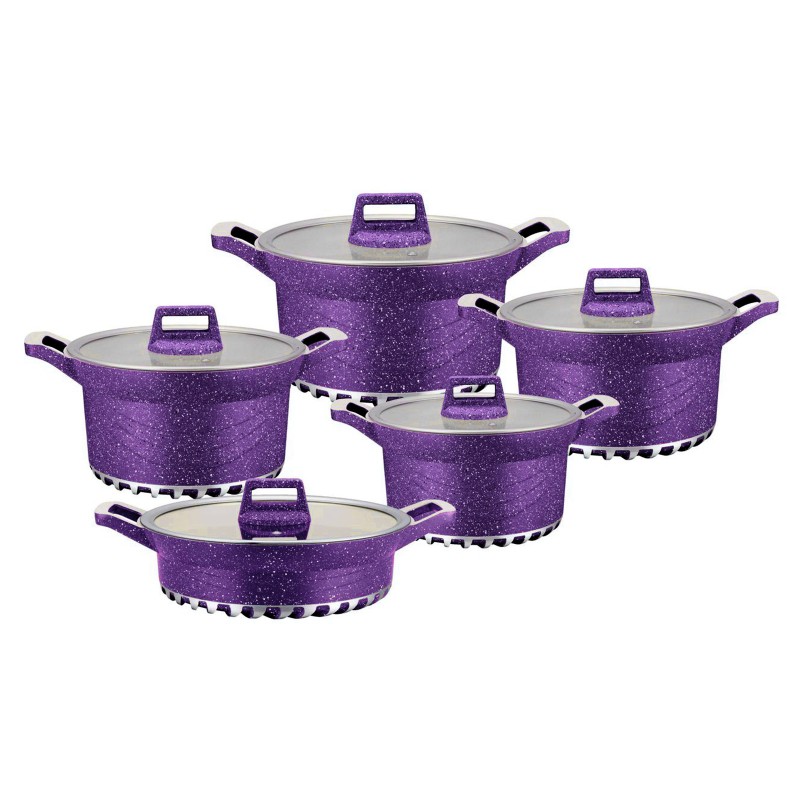 Aluminum Soup Pot Set Manufacturer - OEM Die Casting Non Stick Enamel Coating