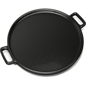 Cast Iron Pizza Pan Manufacturer - OEM 14Inch Baking Pan for Oven Stovetop