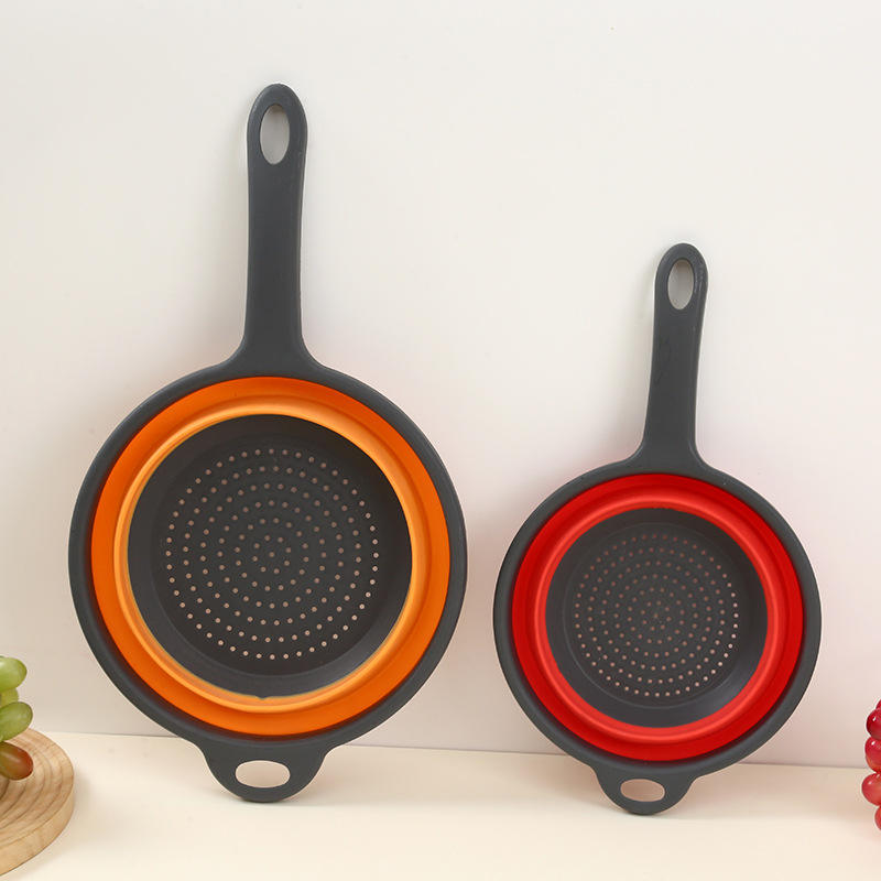 Silicone Foldable Strainer Manufacturer - OEM Collapsible Drainer Fruit Washing Basket