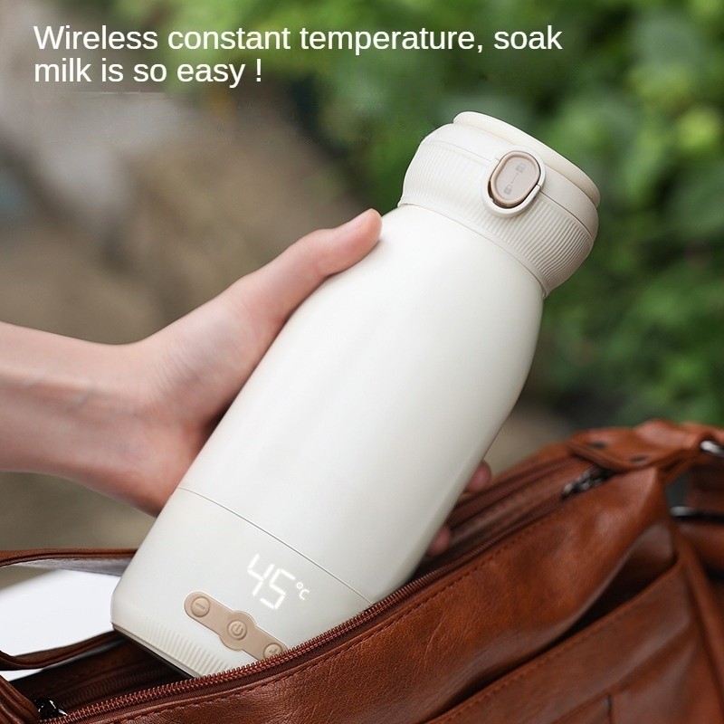 USB Baby Bottle Warmer Supplier - OEM 500ml 10000mAh Portable Thermos Cup