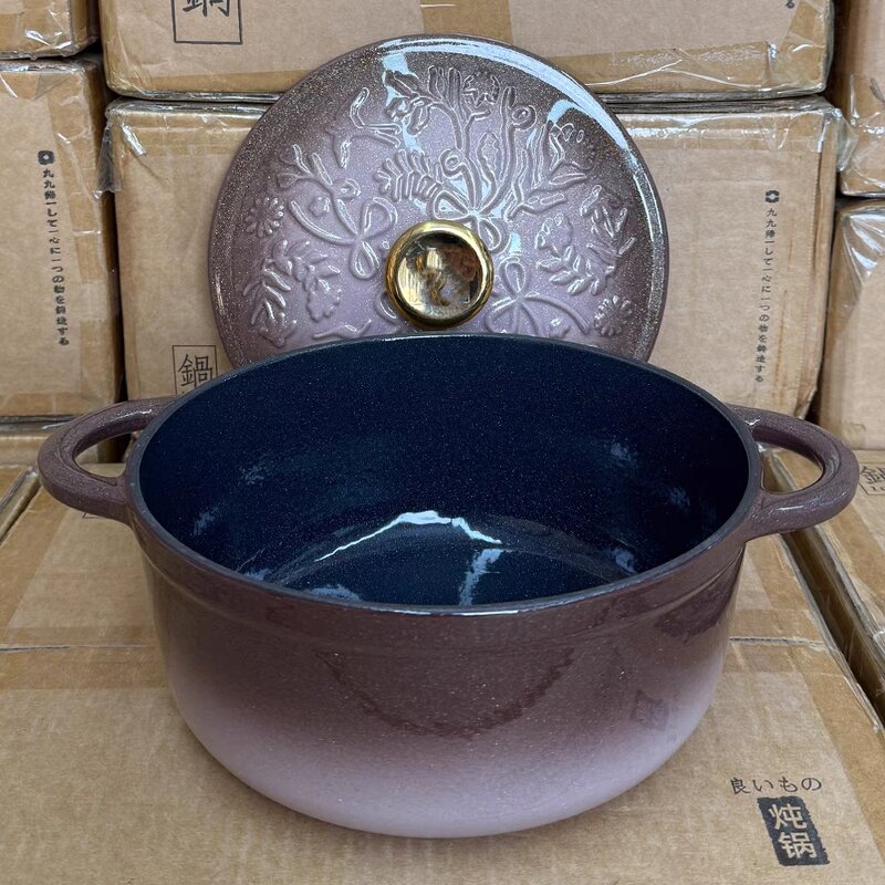 Enameled Cast Iron Dutch Oven Supplier - OEM 6.5 Quart Heavy Duty Pre Seasoned