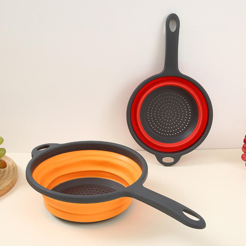 Silicone Foldable Strainer Manufacturer - OEM Collapsible Drainer Fruit Washing Basket