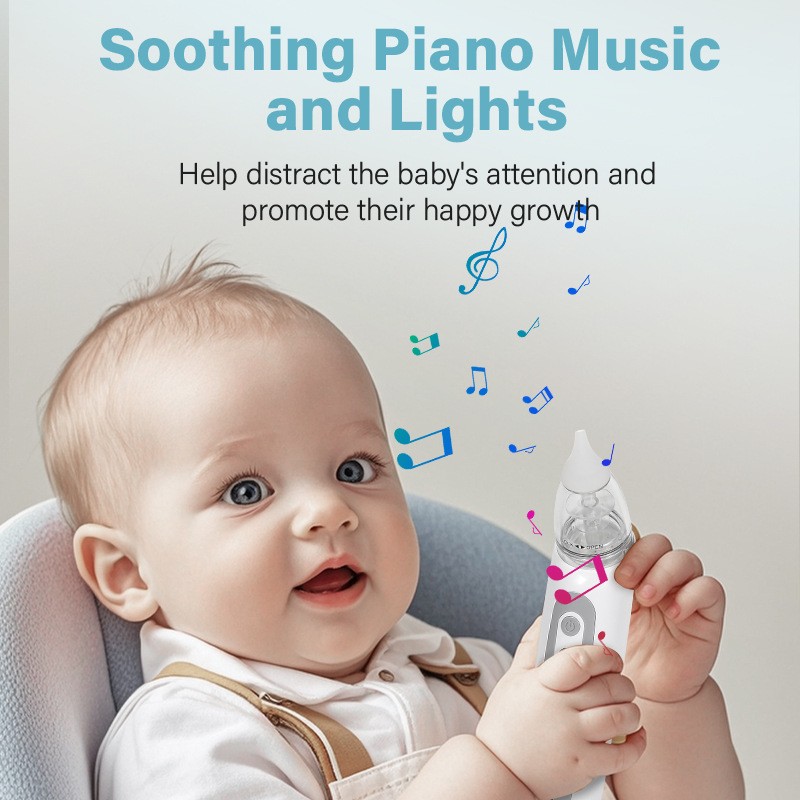 Electric Nose Aspirator Manufacturer - OEM Automatic Baby Nose Sucker Ear Cleanser