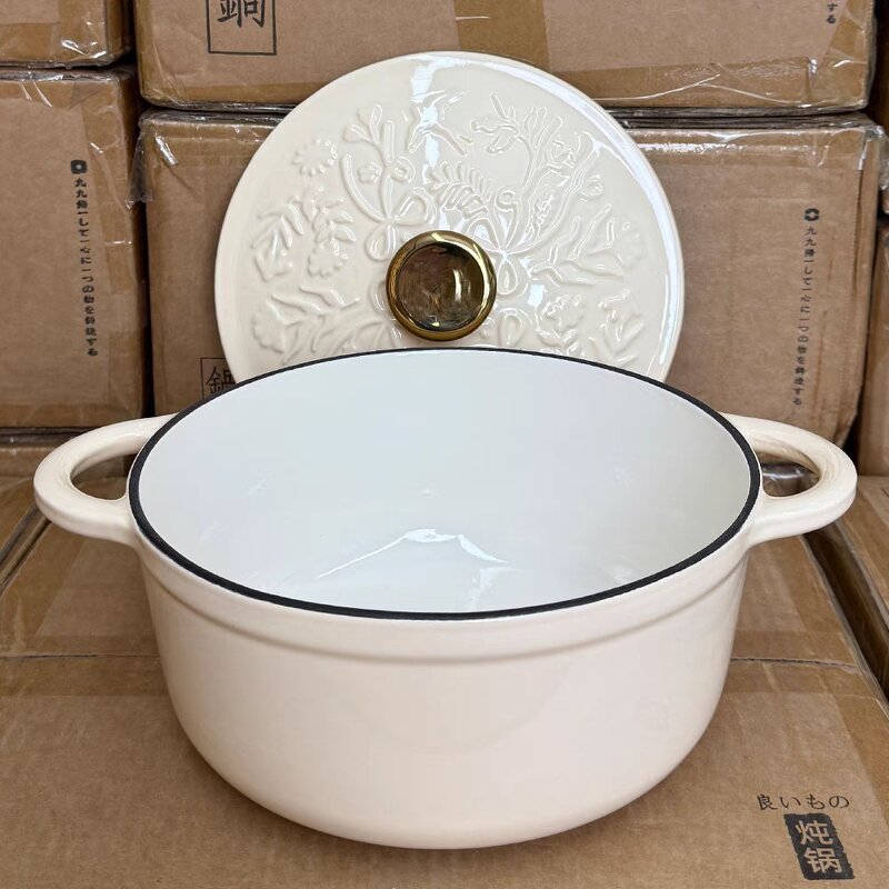 Enameled Cast Iron Dutch Oven Supplier - OEM 6.5 Quart Heavy Duty Pre Seasoned