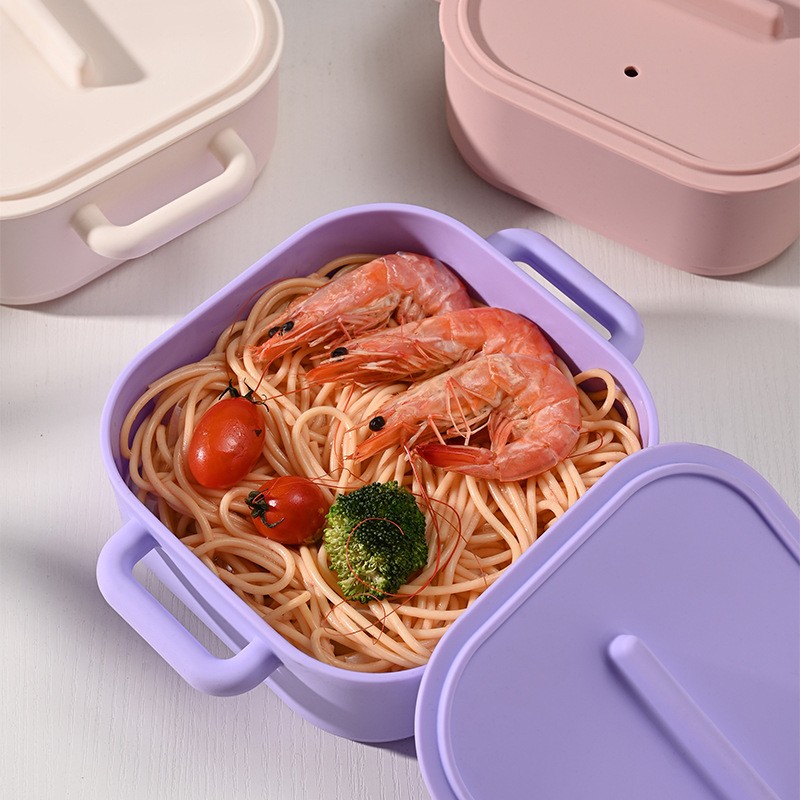Silicone Microwave Steamer Manufacturer - OEM Heat Resistant Bowl with Lid BPA Free