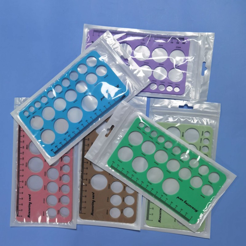 Silica Gel Nipple Ruler Supplier - OEM BPA Free Measuring Card Accessory