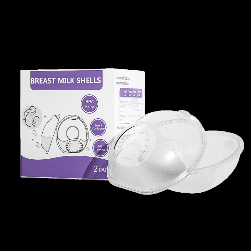Reusable Milk Collector Supplier - OEM 2 Pack BPA Free Protective Breast Shells