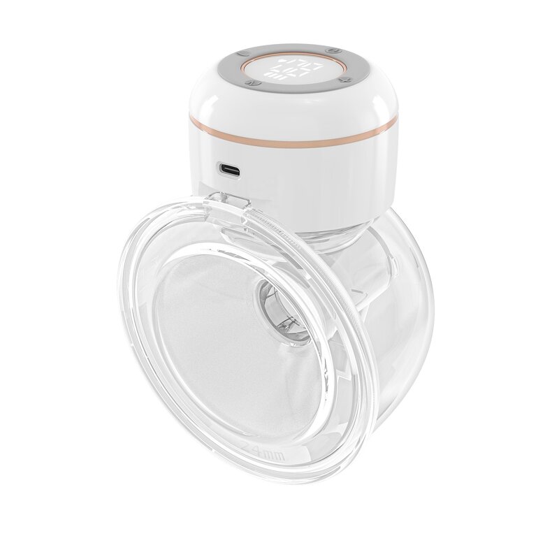 Wearable Breast Pump Supplier - OEM Hands Free Silicone Flange Big Capacity