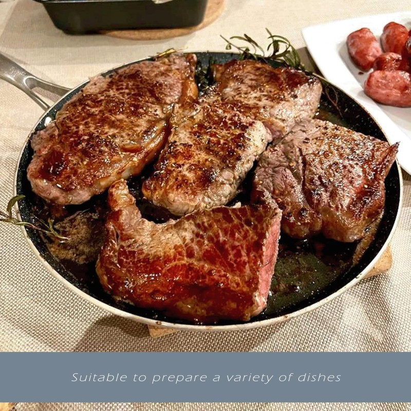 Aluminum Griddle Pan Supplier - OEM Triple Layer Ceramic Nonstick Induction