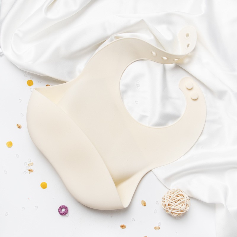 Silicone Baby Bibs Supplier - OEM Multi-Color Cute with Snap Button
