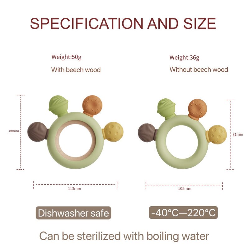 Baby Guitar Teether Supplier - OEM Anti-Eating Soft Toy for Hand Grasp