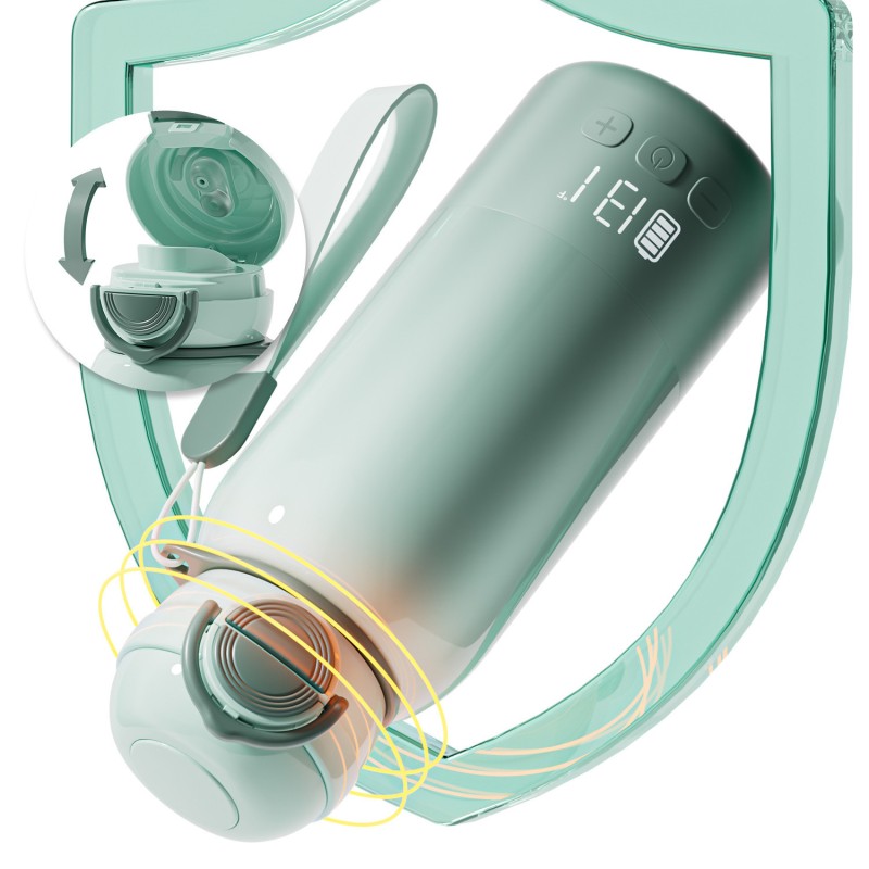 USB Rechargeable Heating Cup Manufacturer - OEM 450ml Portable Warm Milk Cup