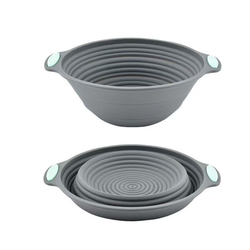 Silicone Fermentation Tray Supplier - OEM Foldable Oval Cake Mold BPA Free