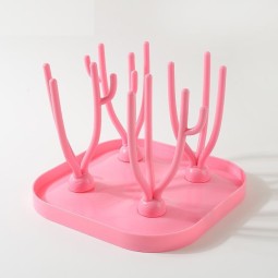 Baby Bottle Dryer Rack Manufacturer - OEM 12 Hook with 12 Brushes