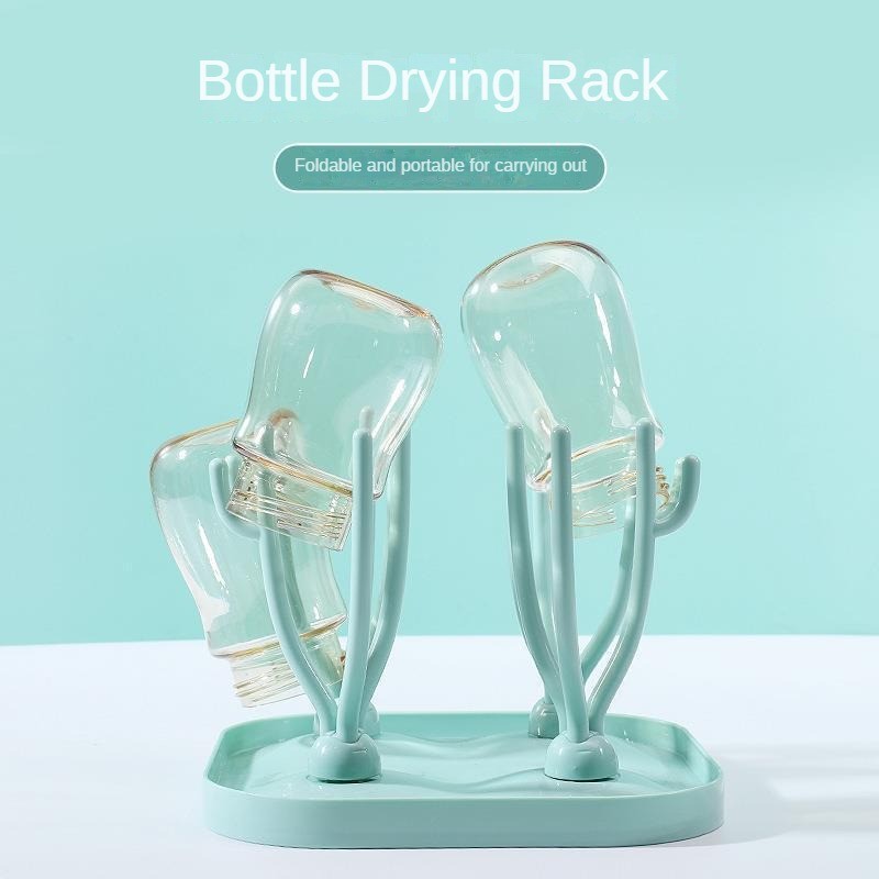 Baby Bottle Dryer Rack Manufacturer - OEM 12 Hook with 12 Brushes