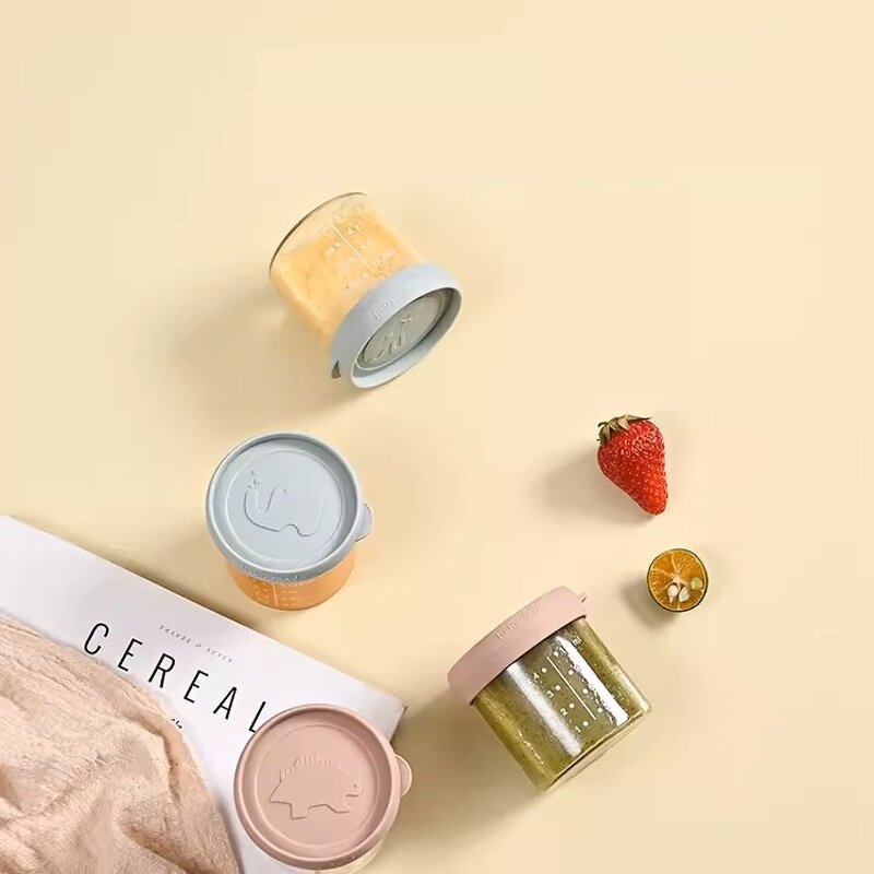 Glass Food Storage Container Manufacturer - OEM 4 Pack Airtight Leak Proof