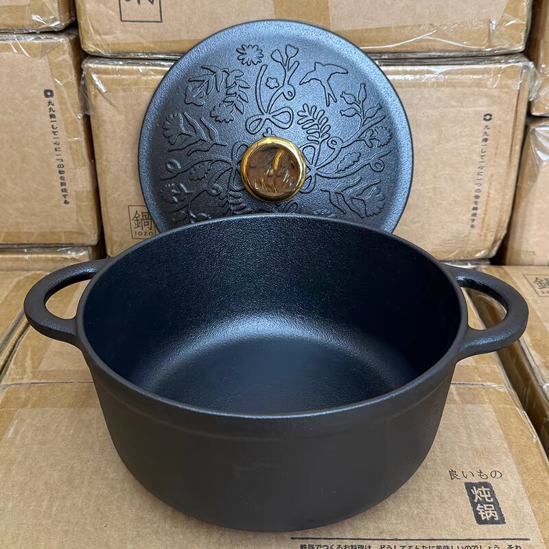Enameled Cast Iron Dutch Oven Supplier - OEM 6.5 Quart Heavy Duty Pre Seasoned