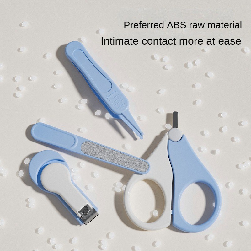 Baby Nail Care Kit Supplier - OEM 4 Pack Manicure Pedicure Grooming Set