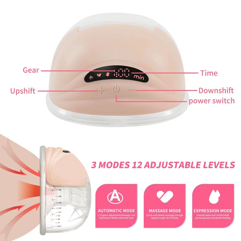 Wearable Breast Pump Manufacturer - OEM Smart Automatic Wireless 2024 New