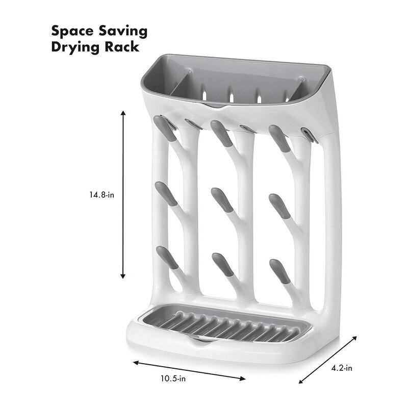 Bottle Drying Rack Supplier - OEM BPA Free Slip Resistant Anti-Tipping