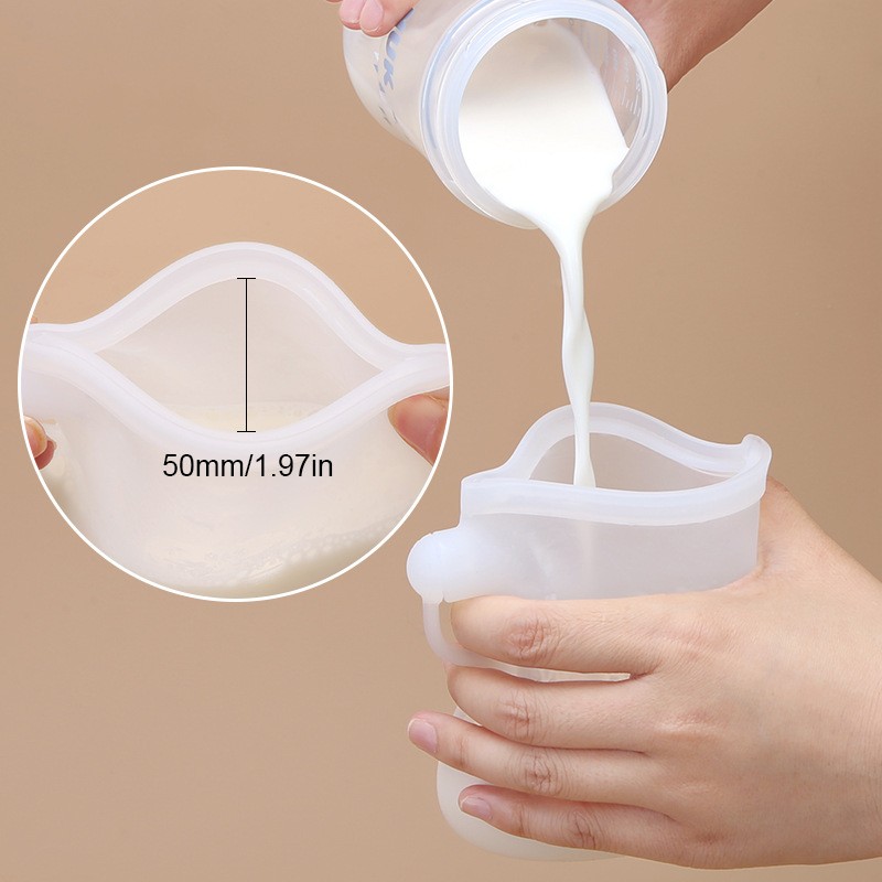 Silicone Milk Storage Bag Manufacturer - OEM Large Opening Foldable Pouch
