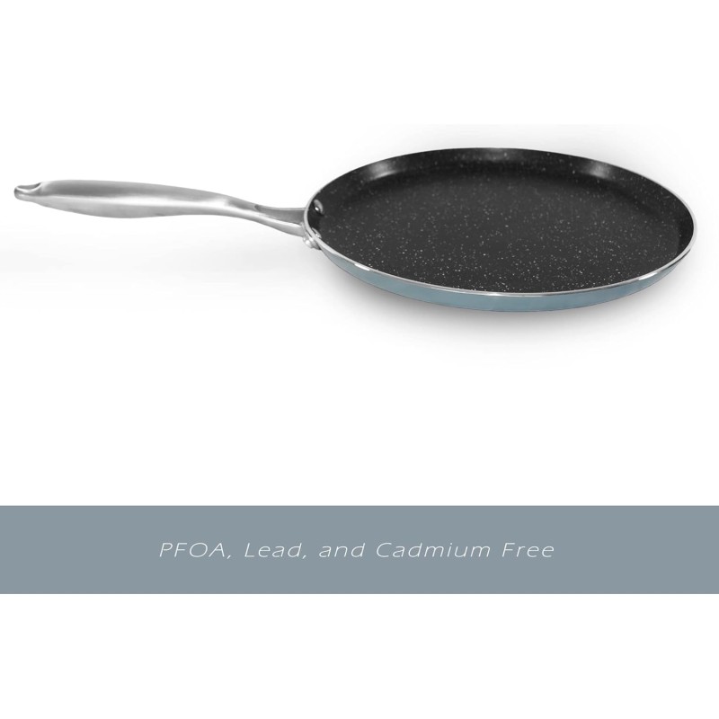 Aluminum Griddle Pan Supplier - OEM Triple Layer Ceramic Nonstick Induction