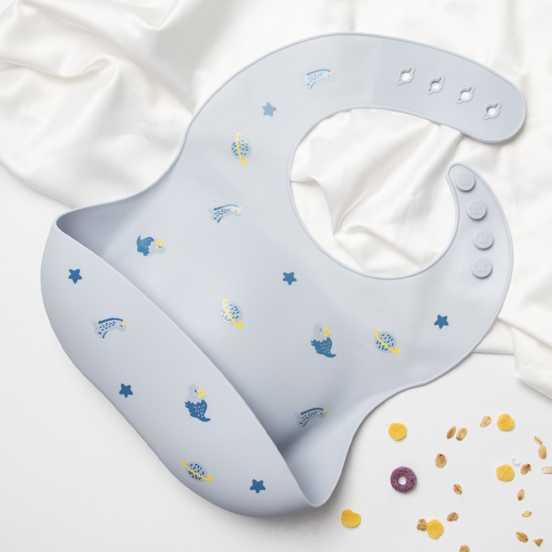 Silicone Baby Bibs Supplier - OEM Snap Print Muslin Fast Shipping