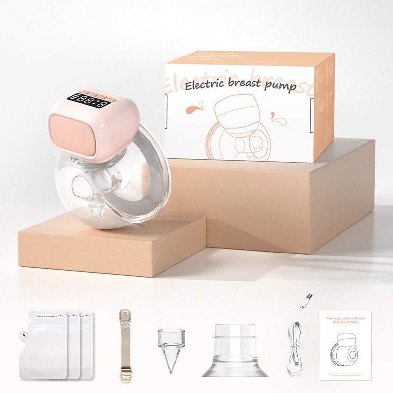 Wireless Breast Pump Supplier - OEM Portable Hands Free Pink White