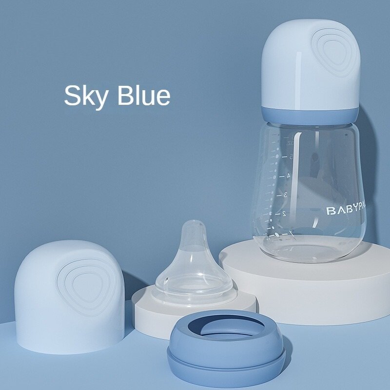 Glass Baby Bottles Supplier - OEM 180mL Wide Mouth BPA Free Anti-falling