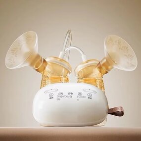 Double Breast Pump Set Manufacturer - OEM Portable Electric with PPSU Bottles