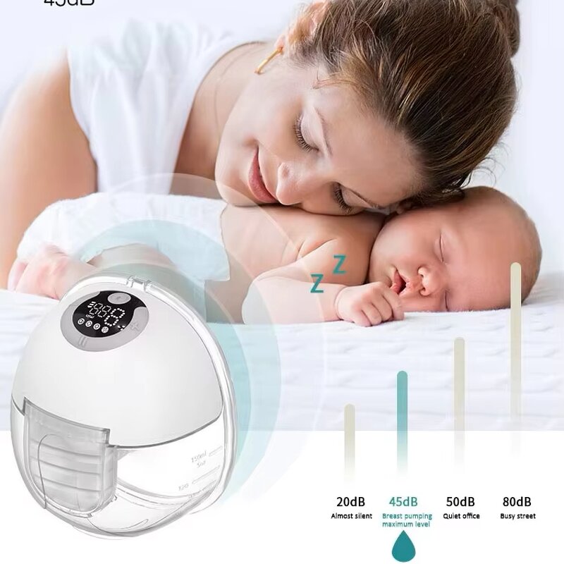 Wearable Breast Pump Supplier - OEM 4 Modes Mobile App Control