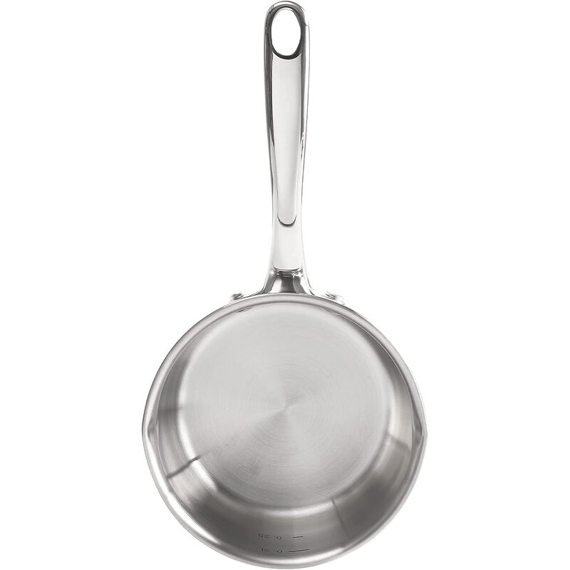 Stainless Steel Butter Warmer Supplier - OEM 0.5 QT Dual Pour Spouts Milk Pot