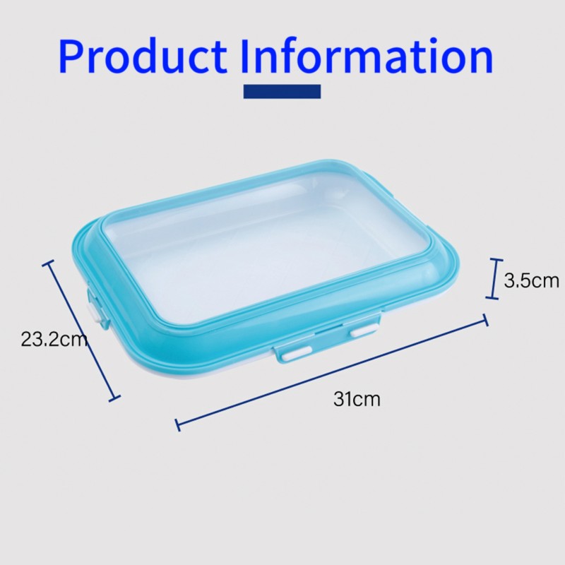 Food Preservation Tray Supplier - OEM Reusable Snap Lock Seal BPA free
