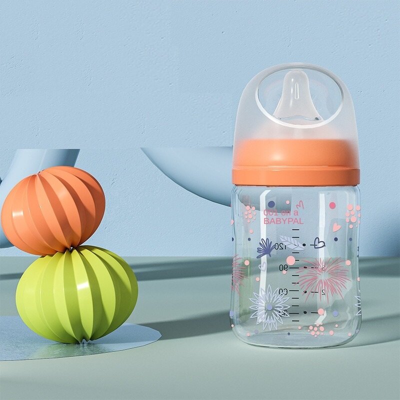 Anti-Colic Baby Bottle Manufacturer - OEM Wide Neck BPA Free Glass Cartoon