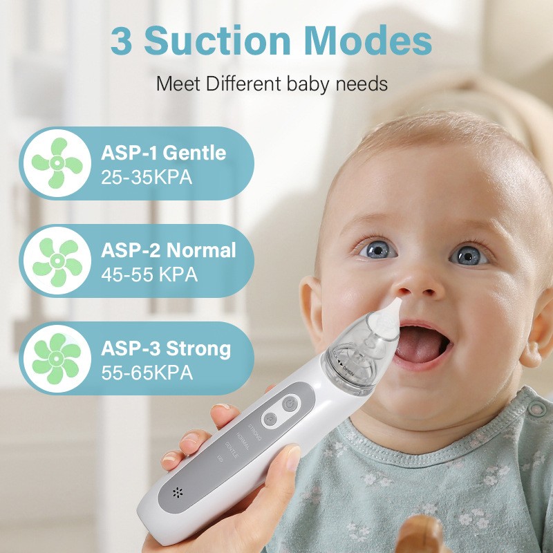 Electric Nose Aspirator Manufacturer - OEM Automatic Baby Nose Sucker Ear Cleanser