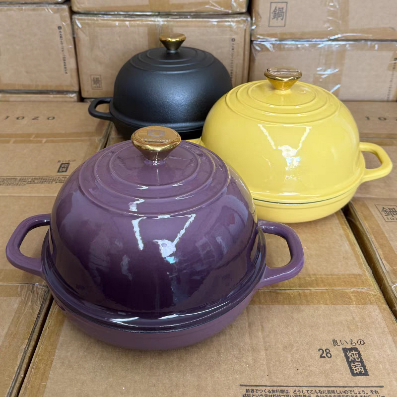 Enameled Cast Iron Bread Oven Supplier - OEM Non-stick Baking Tray for Home