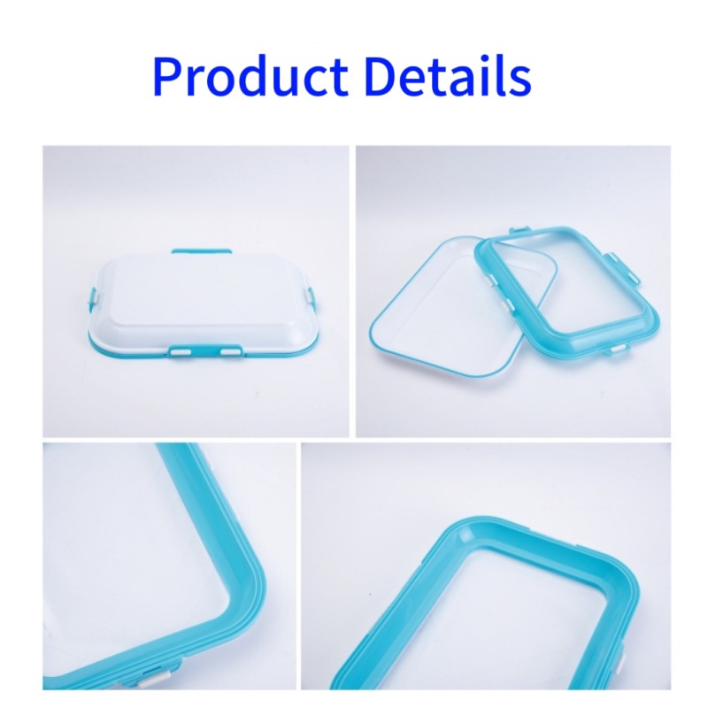 Food Preservation Tray Supplier - OEM Reusable Snap Lock Seal BPA free