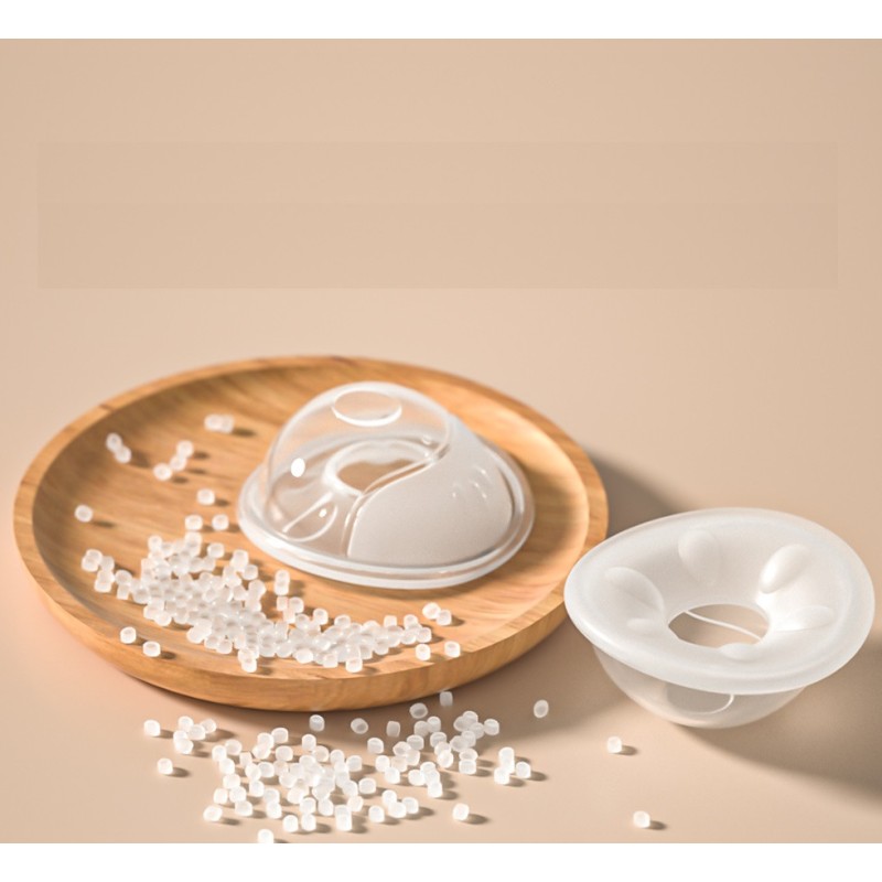 Reusable Silicone Milk Collector Manufacturer - OEM 2pk Wearable with Color Box