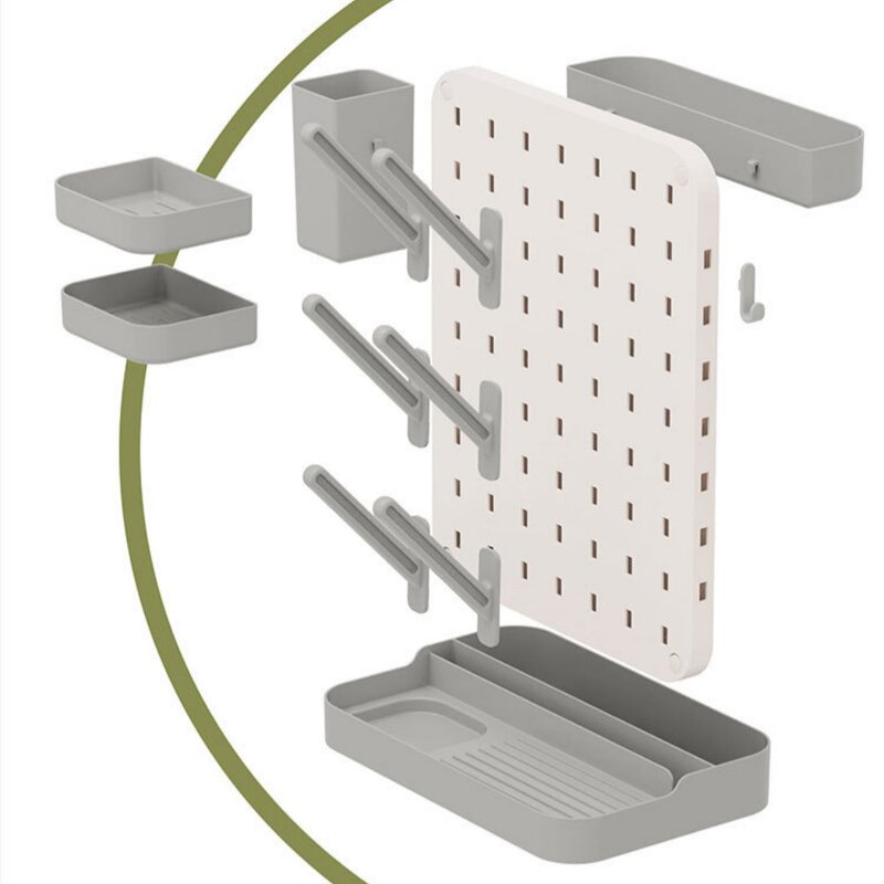 Bottle Drying Rack Supplier - OEM Multi-Functional Detachable DIY Holder